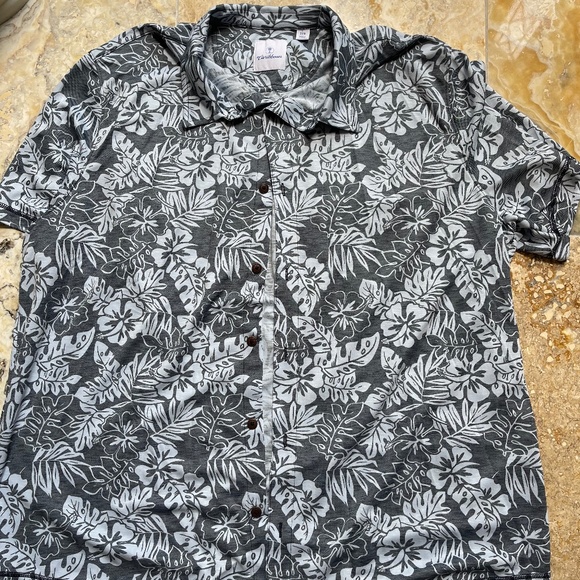 Big Man's Tropical Button down shirt - Picture 1 of 4